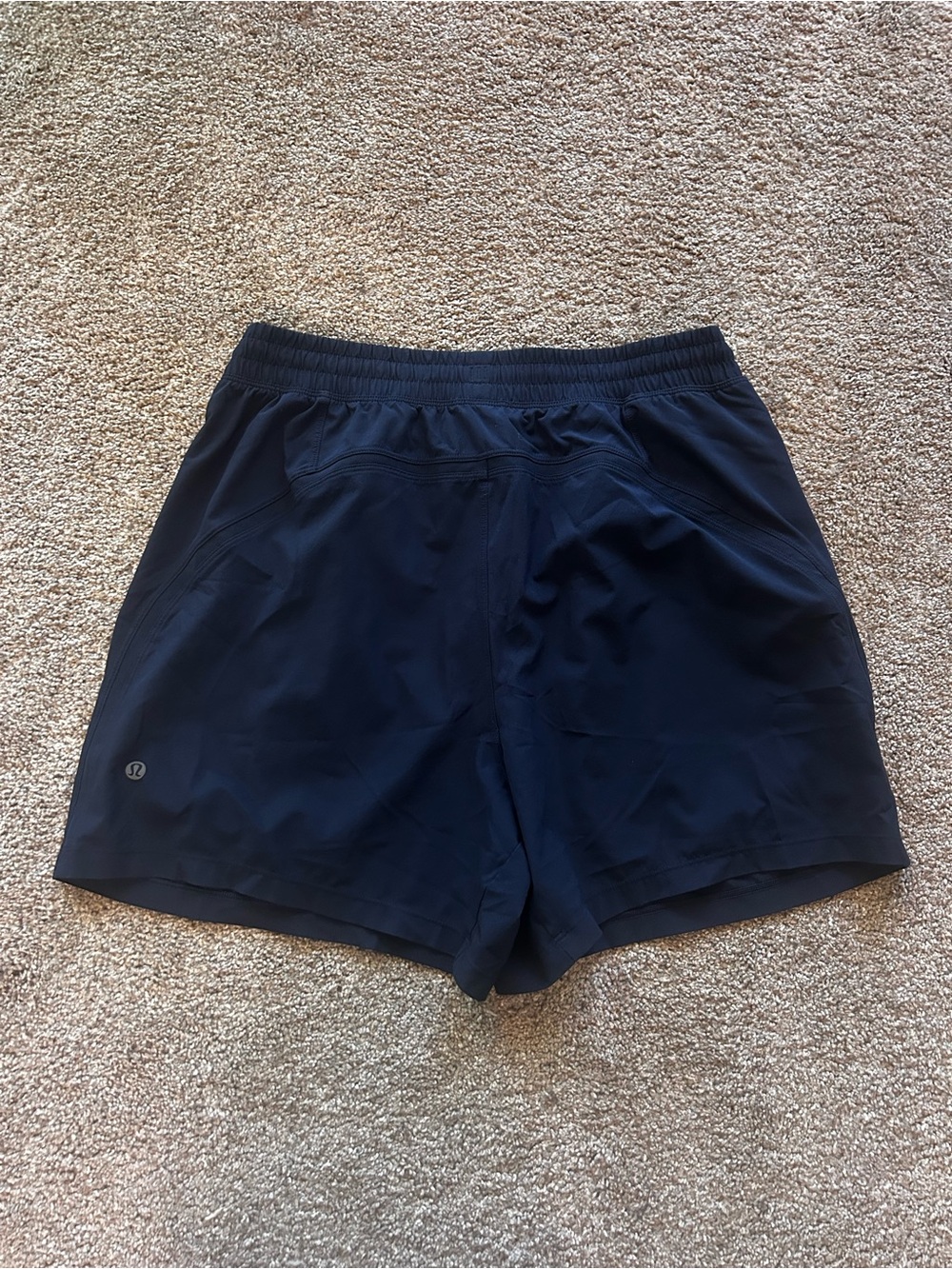 NEW without tags. Never worn lululemon athletica Men's Navy Run Shorts - L